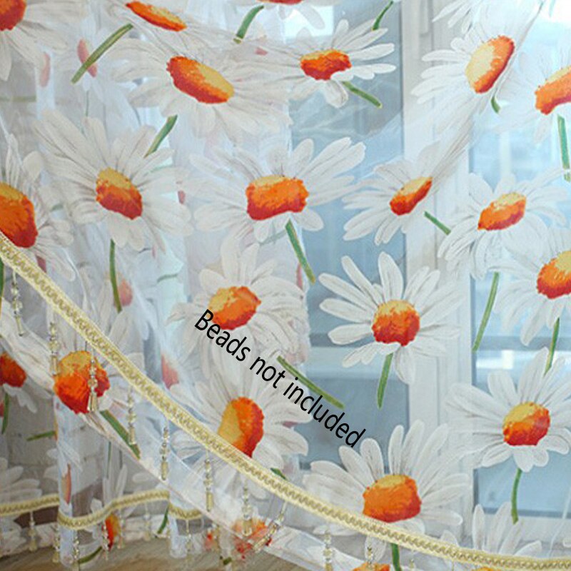 Quality classic floral curtain window