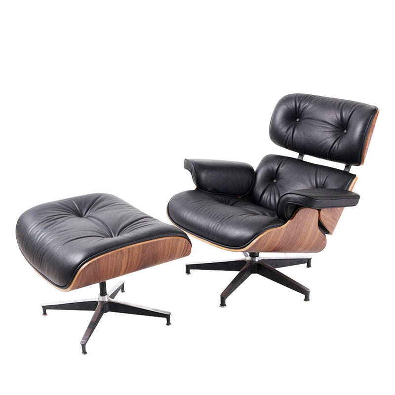 Modern Classic Lounge Chair with ottoman