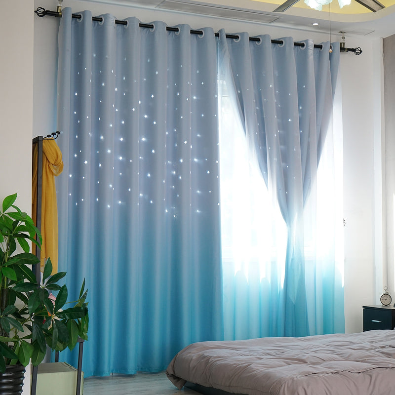 Hollow Star Curtains