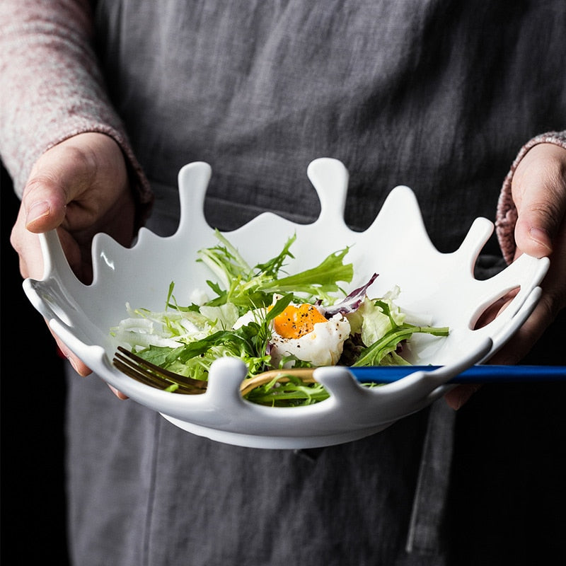 Porcelain Salad Bowl