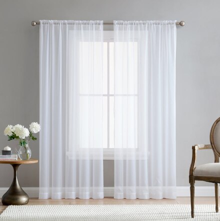 Simple Modern Nordic  Curtains for Living Room Bedroom  Cotton Shielding Striped Balcony Curtain Fabric