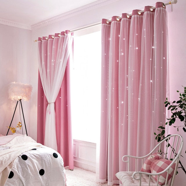 Star Faux Curtain and Screen