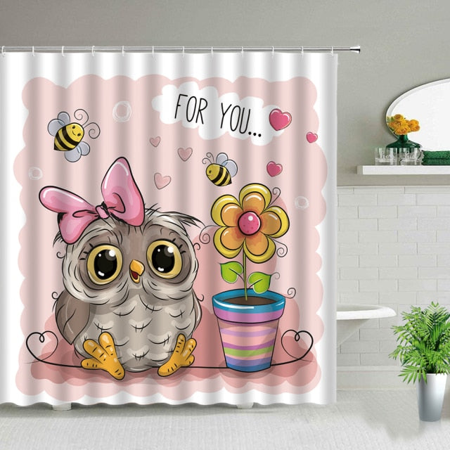 Kids Decorative Own Shower Curtains