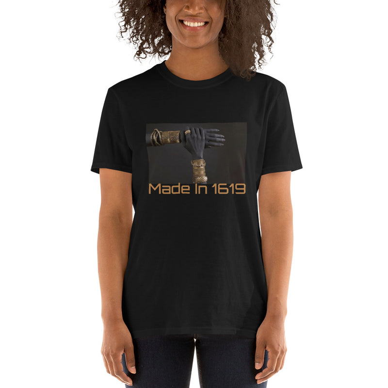 Made in 1619 Short-Sleeve Unisex T-Shirt