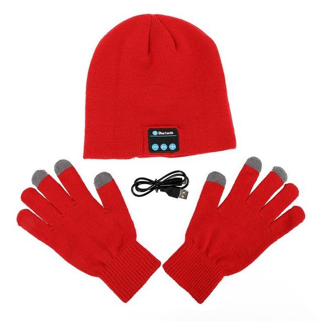 Winter Warm Smart Gloves & Beanie Set